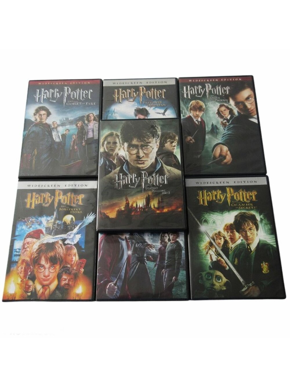 Harry Potter Lot of 7 DVDs - Half Blood Prince - Deathly Hallows and More